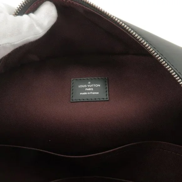 Macassar Josh Monogram Canvas Backpack - Picture 10 of 10